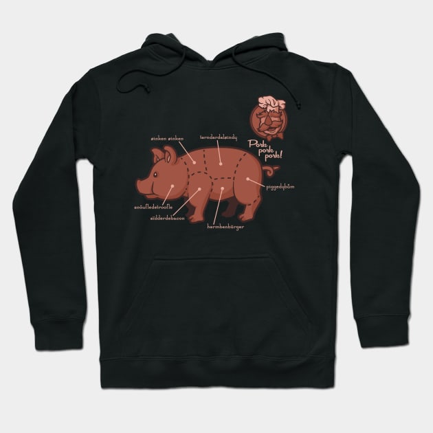 Pork Pork Pork Hoodie by chocopants